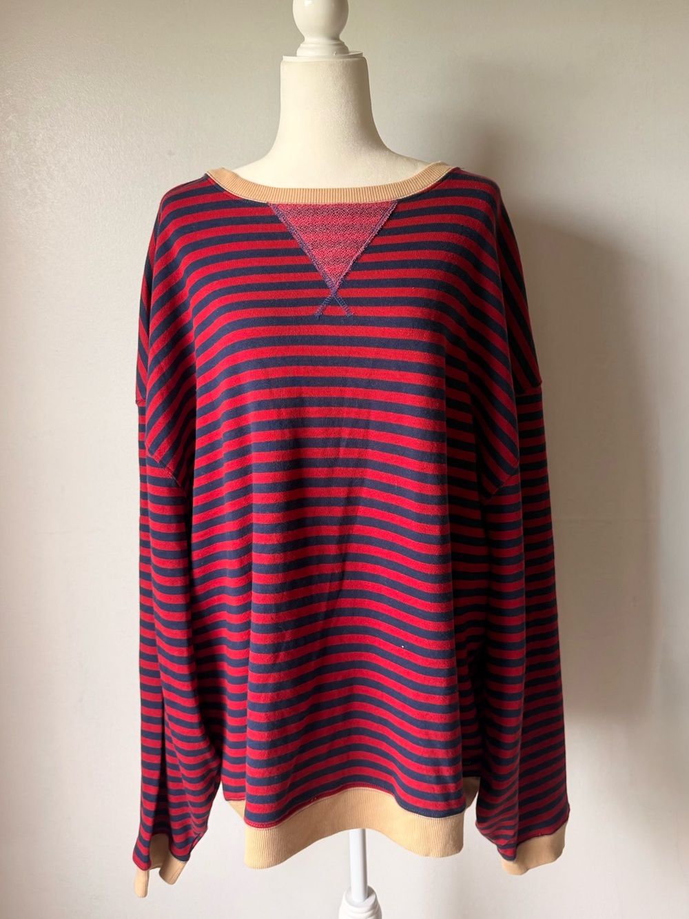 We The Free Classic Striped Oversized Crewneck - Picture 7 of 12